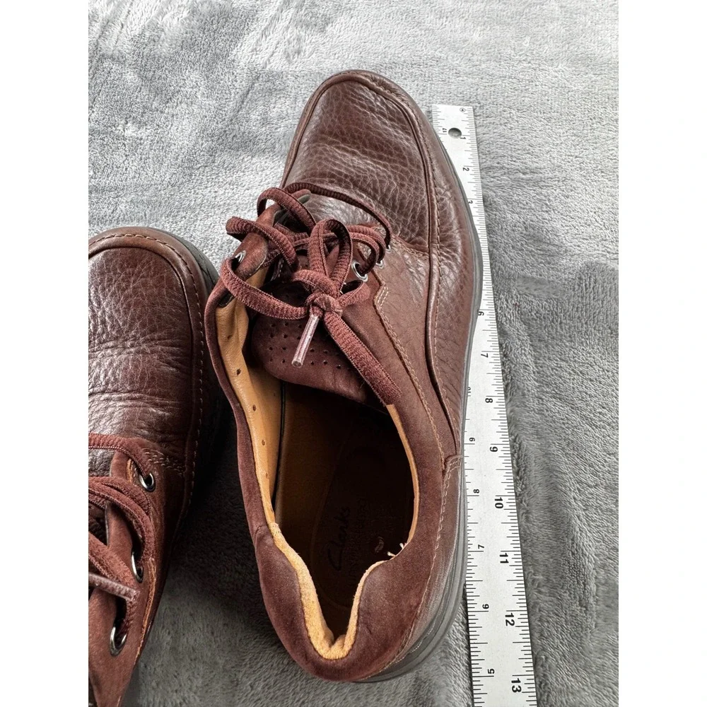 Clarks Unstructured Leather Oxfords Mens 12.5 Brown Air Circulation System 0023